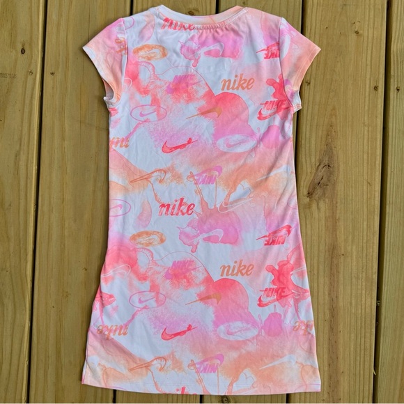 Nike Kids Printed Dress Girls Size M - Picture 2 of 5